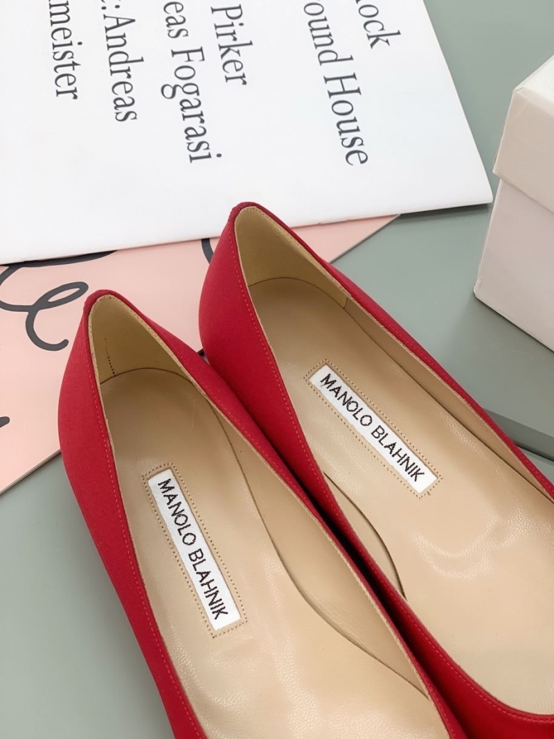 Manolo Blahnik flat shoes